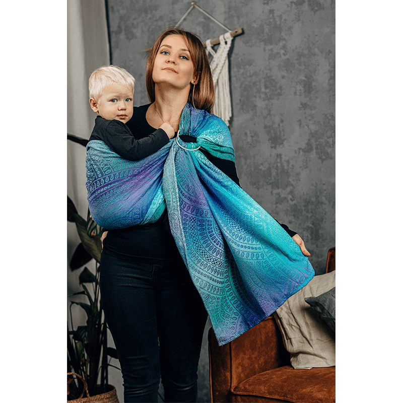 Peacock's Tail Fantasy Ring Sling by LennyLamb - Ring SlingLittle Zen One5907557709989