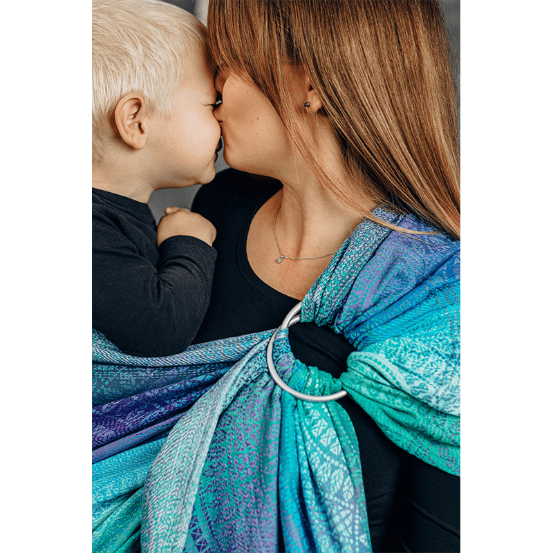 Peacock's Tail Fantasy Ring Sling by LennyLamb - Ring SlingLittle Zen One5907557709989