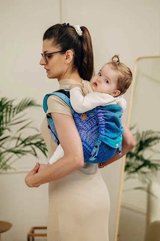Peacocks Tail Fantasy Toddler Onbuhimo Pro
