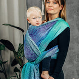 Peacock's Tail Fantasy Woven Wrap by LennyLamb - Woven WrapLittle Zen One5907557726221