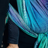 Peacock's Tail Fantasy Woven Wrap by LennyLamb - Woven WrapLittle Zen One5907557726221