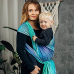 Peacock's Tail Fantasy Woven Wrap by LennyLamb - Woven WrapLittle Zen One5907557726221