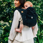 Peacock's Tail Pitch Black Onbuhimo PRO by LennyLamb - OnbuhimoLittle Zen One03854928