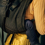 Peacock's Tail Pitch Black Onbuhimo PRO by LennyLamb - OnbuhimoLittle Zen One03854928