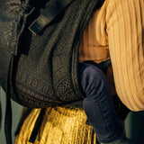 Peacock's Tail Pitch Black Onbuhimo PRO by LennyLamb - OnbuhimoLittle Zen One03854928