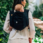 Peacocks Tail Pitch Black Toddler Onbuhimo Pro