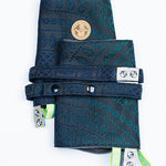 Peacock's Tail Quantum - Drool Pads & Reach Straps by LennyLamb LennyLamb at Little Zen One