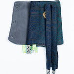 Peacock's Tail Quantum - Drool Pads & Reach Straps by LennyLamb LennyLamb at Little Zen One