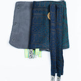 Peacock's Tail Quantum - Drool Pads & Reach Straps by LennyLamb LennyLamb at Little Zen One