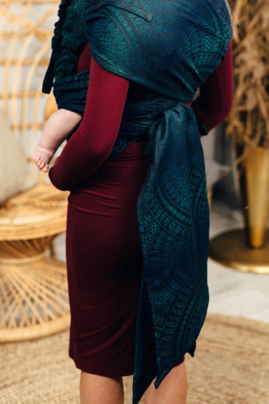 Peacock's Tail Quantum LennyHybrid Half Buckle by LennyLamb - Half Buckle CarrierLittle Zen One34692944