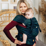 Peacock's Tail Quantum LennyHybrid Half Buckle by LennyLamb - Half Buckle CarrierLittle Zen One34692944