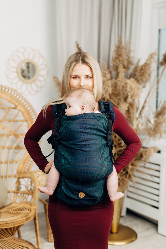 Peacock's Tail Quantum LennyUpGrade by LennyLamb - Buckle CarrierLittle Zen One5907557778190