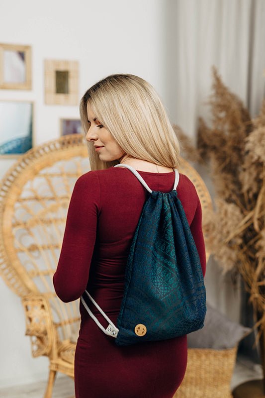 Peacock's Tail Quantum Sackpack by LennyLamb - BagsLittle Zen One50248784