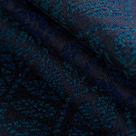 Peacocks Tail Quantum Shopping Bag by LennyLamb Bags