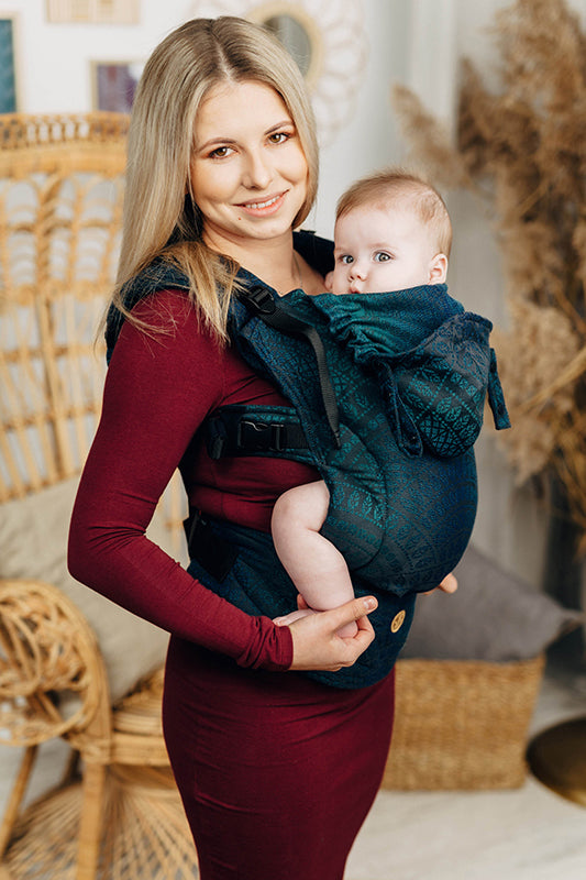 Peacock's Tail Quantum Toddler LennyGo by Lennylamb LennyLamb at Little Zen One