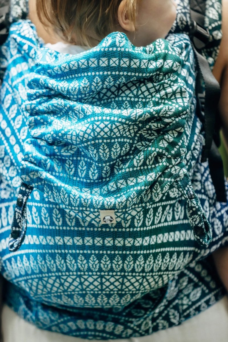 Peacock's Tail Sea Angel LennyPreschool Carrier by LennyLamb - Buckle CarrierLittle Zen One5907557780285