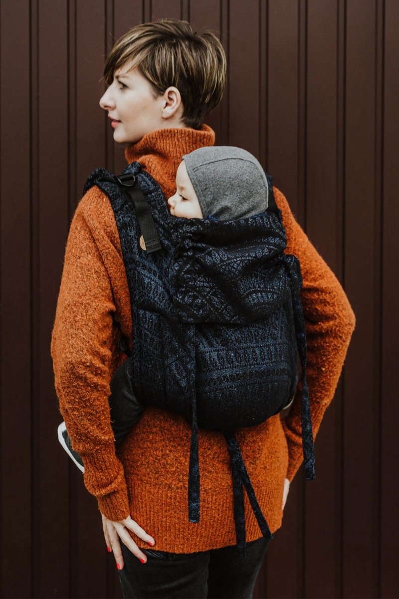 Peacock's Tail Sublime Toddler Onbuhimo PRO by LennyLamb - OnbuhimoLittle Zen One99429968