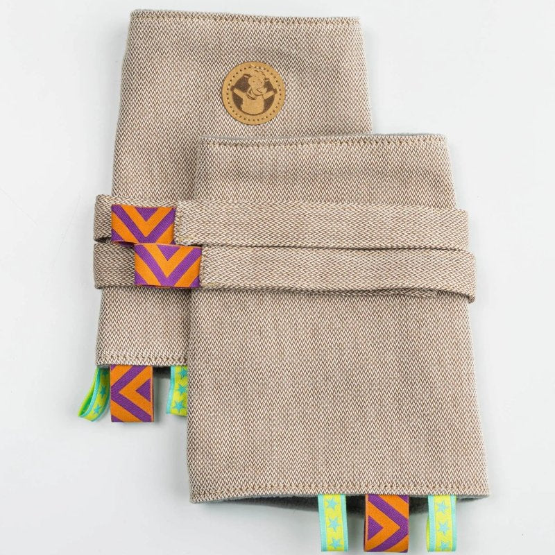 Peanut Drool Pads & Reach Straps by LennyLamb - Baby Carrier AccessoriesLittle Zen One5907557781510