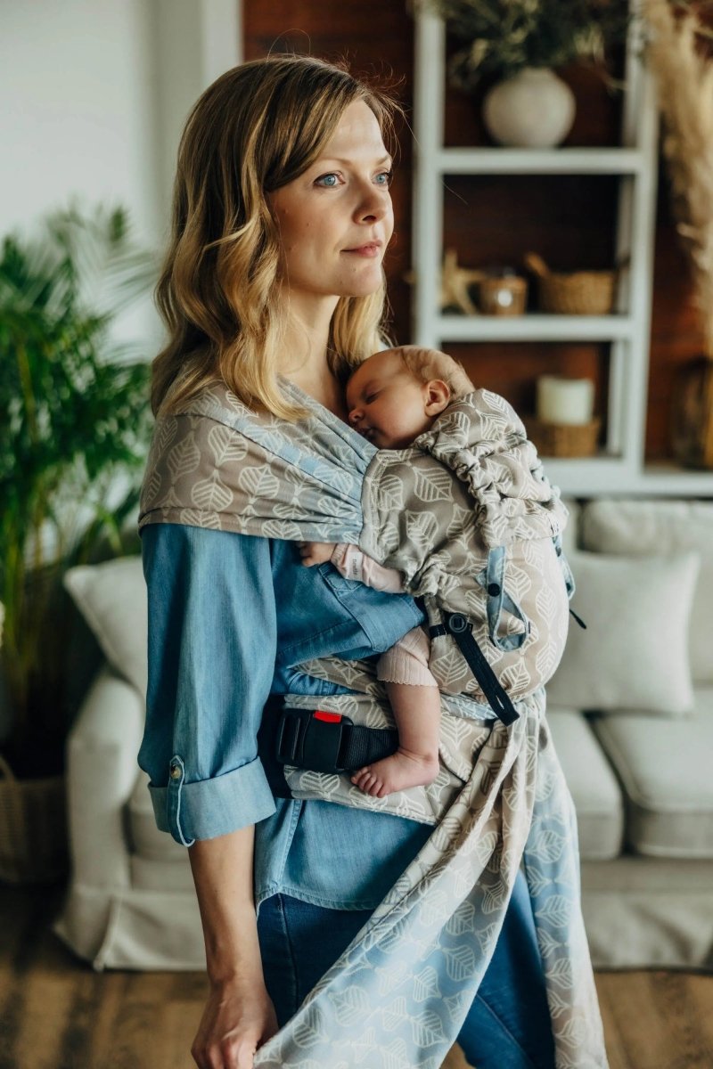 Petals Restful LennyHybrid Half Buckle by LennyLamb - Half Buckle CarrierLittle Zen One43965776