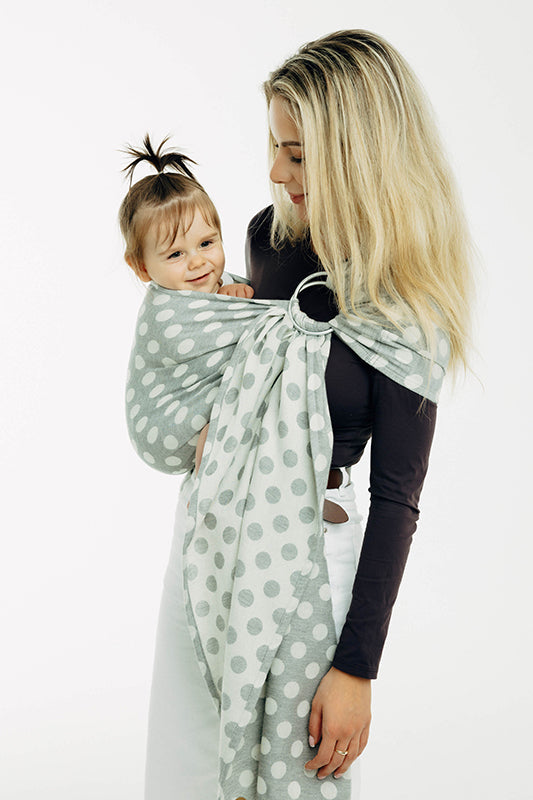 Polka Dots Plop Ring Sling