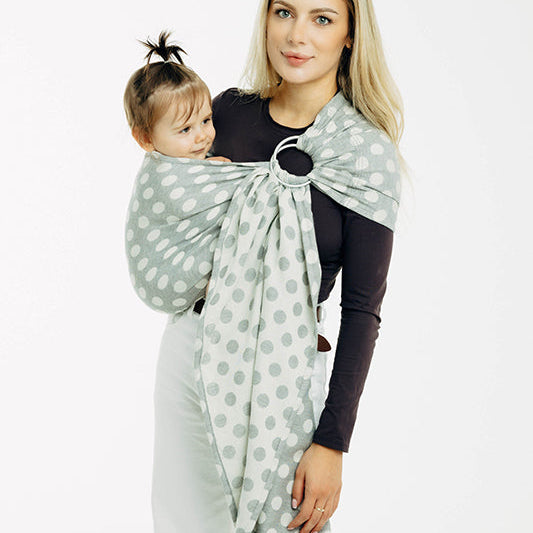 Polka Dots Plop Ring Sling by LennyLamb - Ring SlingLittle Zen One5907557792509