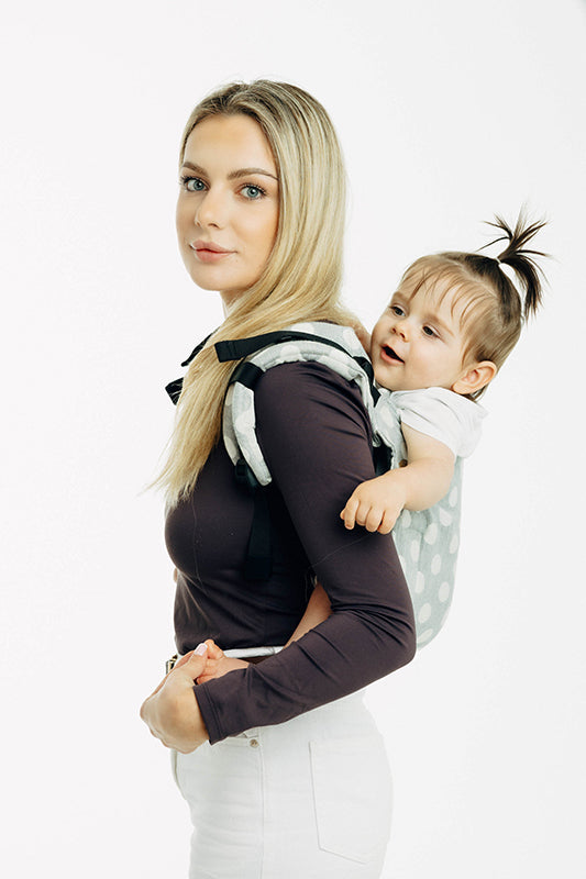 Polka Dots Plop Toddler Onbuhimo Pro