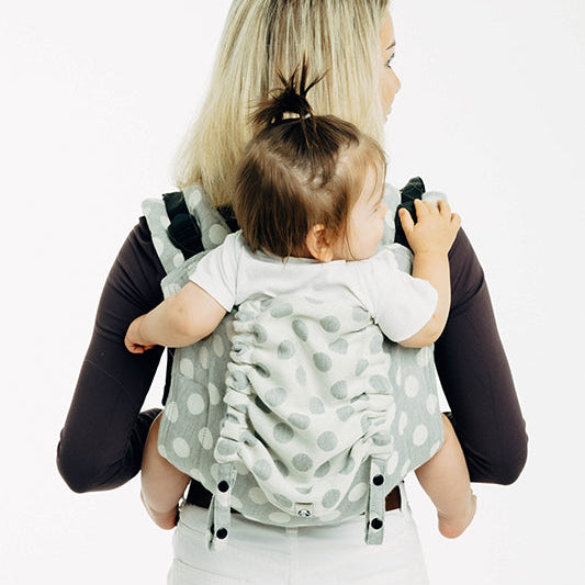 Polka Dots Plop Toddler Onbuhimo PRO by Lennylamb - OnbuhimoLittle Zen One5907557792578