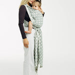 Polka Dots Plop Woven Wrap by LennyLamb LennyLamb at Little Zen One