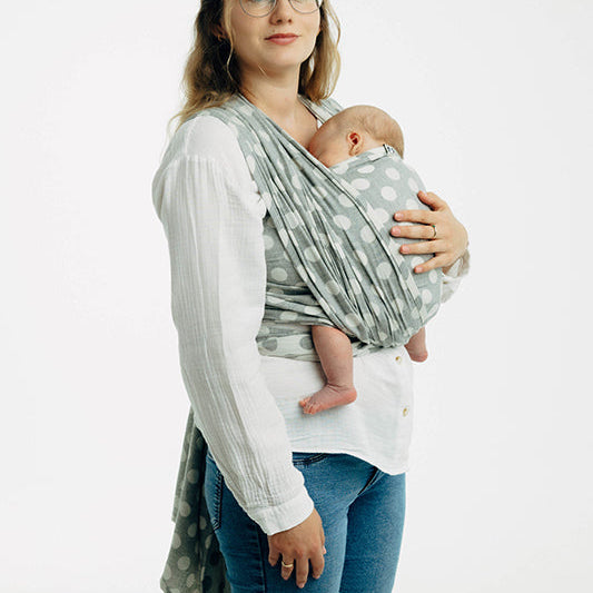 Polka Dots Plop Woven Wrap by LennyLamb - Woven WrapLittle Zen One5907557792516