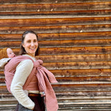 Prima Rosewood Woven Wrap by Didymos