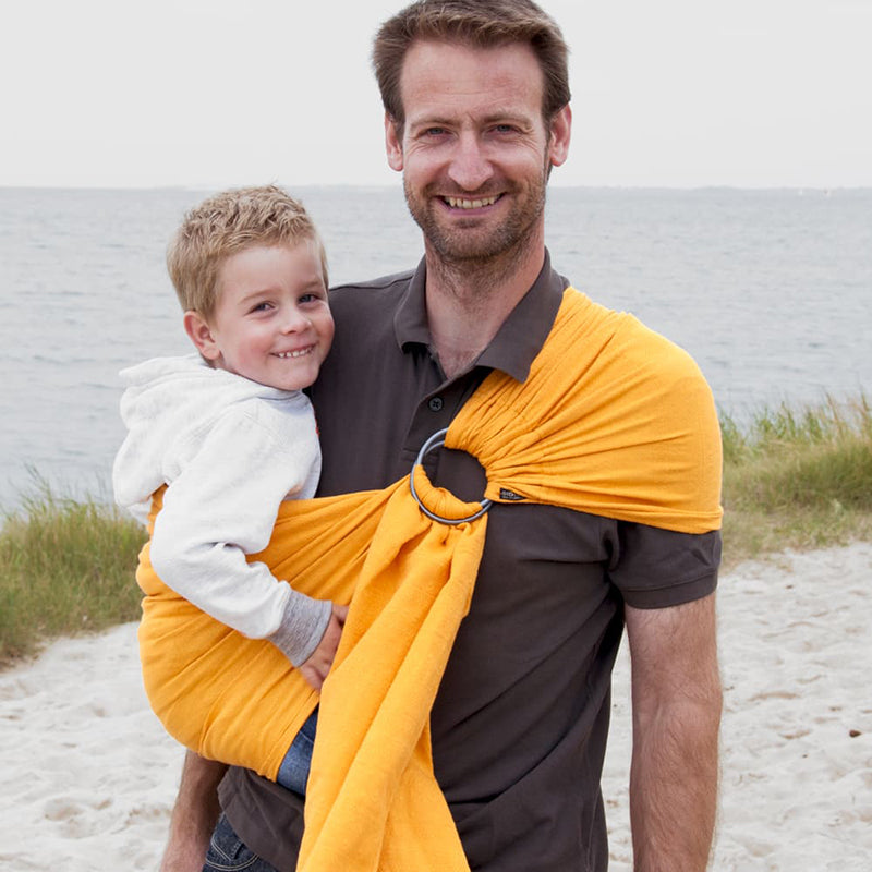 Prima Yellow DidySling by Didymos Size 1s Ring Sling
