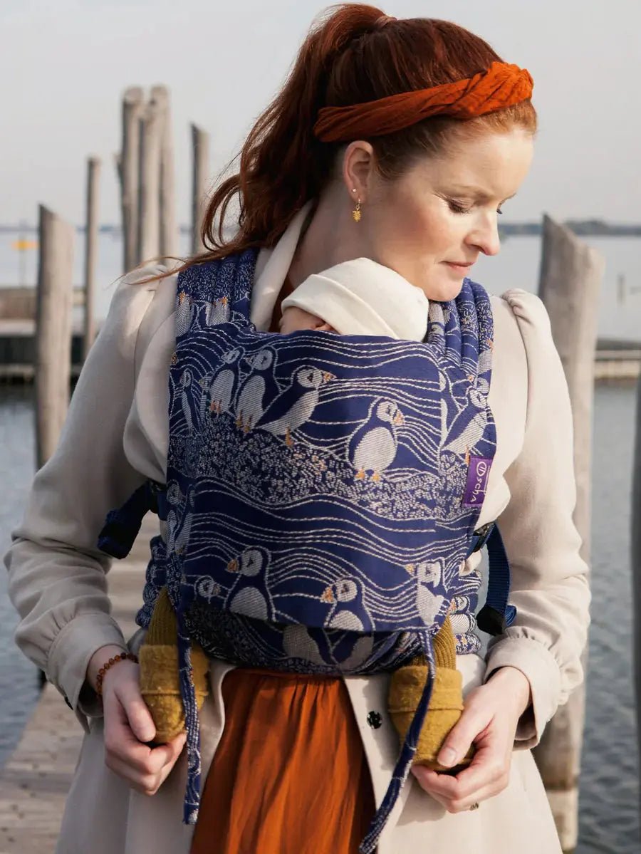 Puffins Arisaig Bairn Baby Carrier by Oscha - Buckle CarrierLittle Zen One111112040