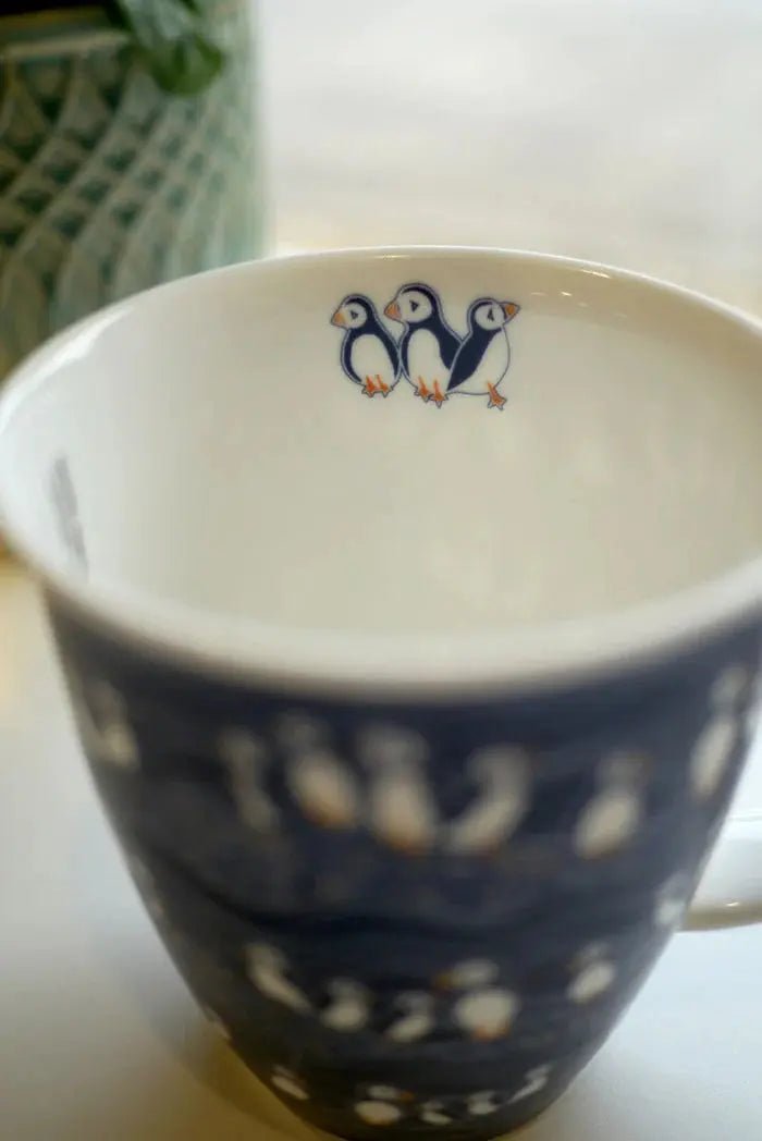 Puffins Arisaig Mug by Oscha