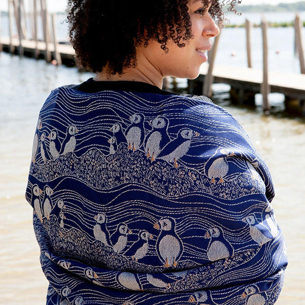 Puffins Arisaig Shawl