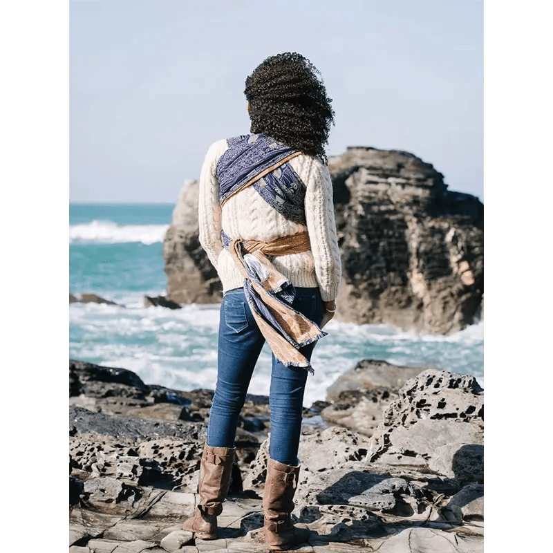 Puffins Arisaig Woven Wrap