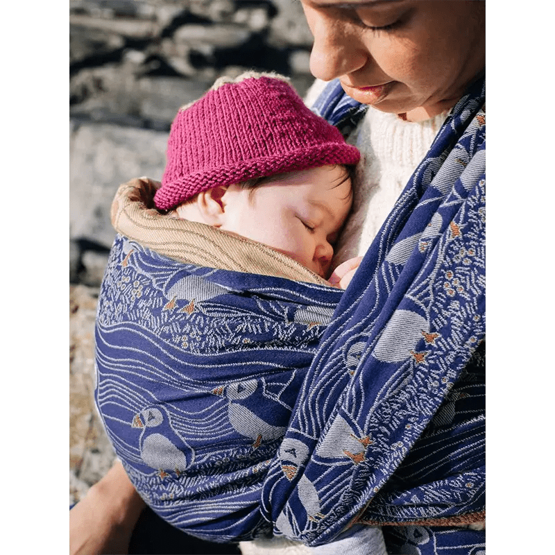 Puffins Arisaig Woven Wrap by Oscha - Woven WrapLittle Zen One111117705