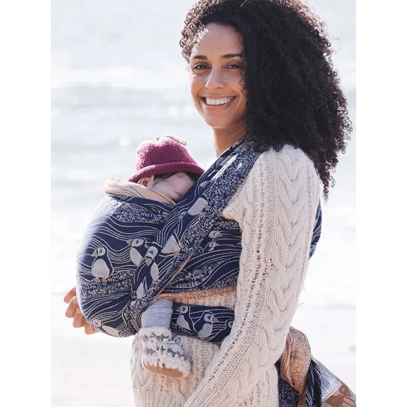 Puffins Arisaig Woven Wrap by Oscha - Woven WrapLittle Zen One111117705