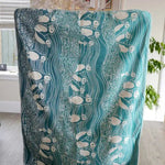 Puffins Bass Rock Brushed Cotton Blanket by Oscha - Home & HobbyLittle Zen One64360528