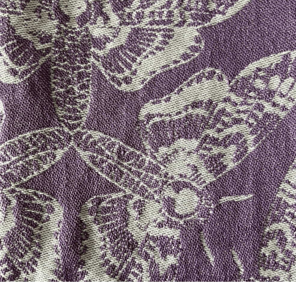 Queen of the Night Ube Shawl