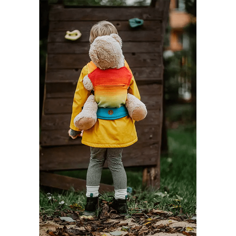 Rainbow Baby Doll Carrier by LennyLamb Toy Carrier