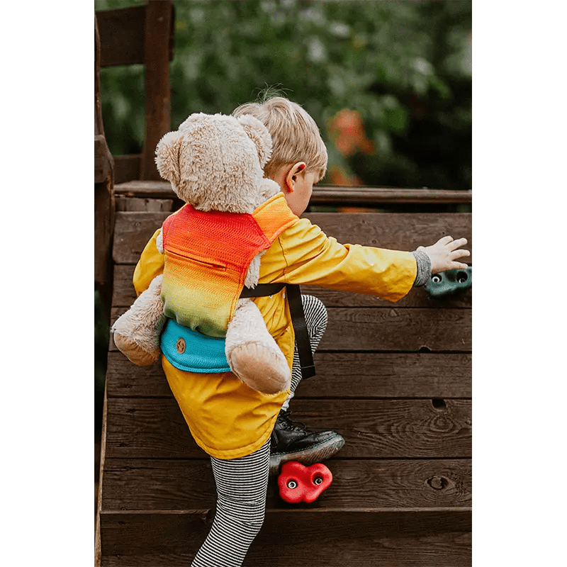 Rainbow Baby Doll Carrier by LennyLamb Toy Carrier
