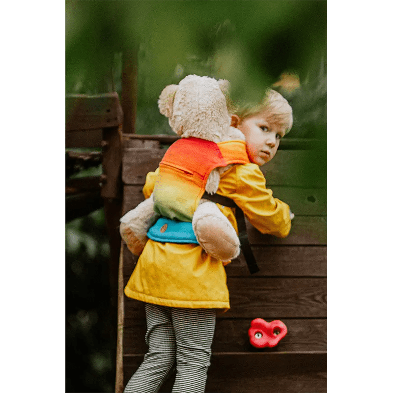 Rainbow Baby Doll Carrier by LennyLamb - Toy CarrierLittle Zen One5907557755412