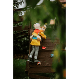 Rainbow Baby Doll Carrier by LennyLamb - Toy CarrierLittle Zen One5907557755412