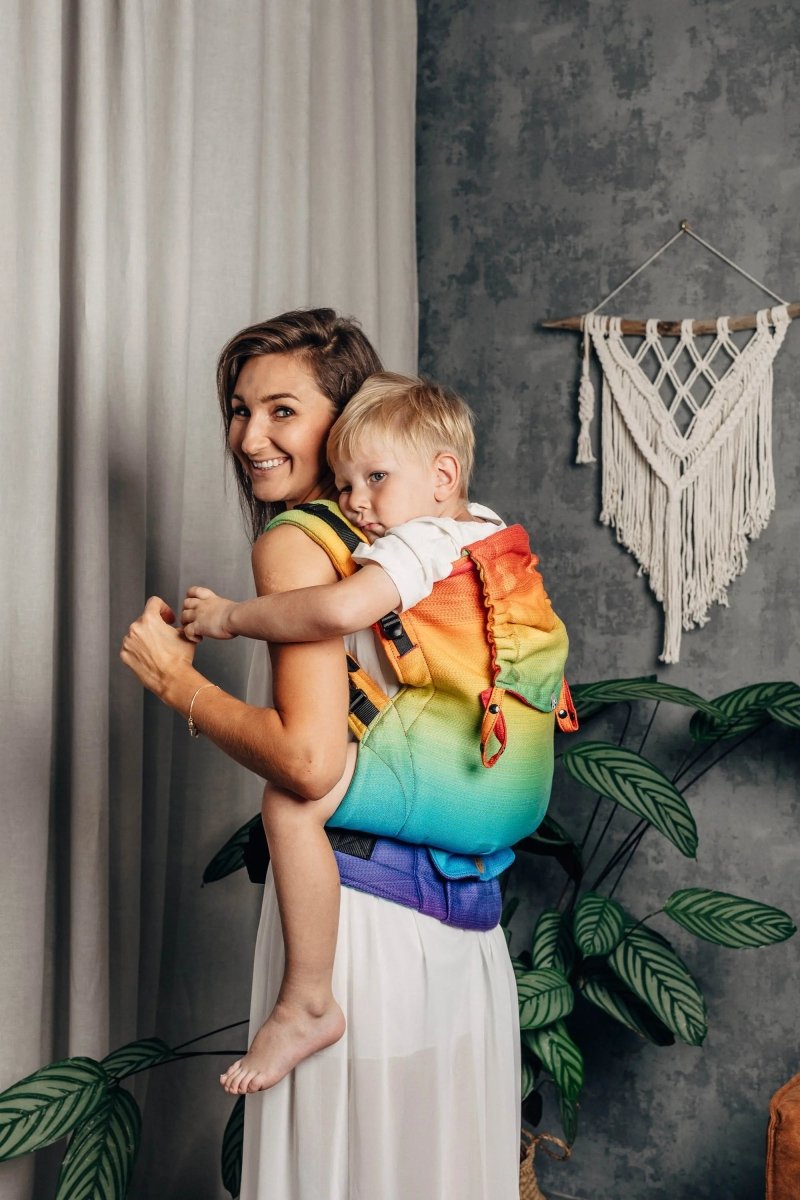 Rainbow Baby LennyPreschool Carrier by LennyLamb - Buckle CarrierLittle Zen One5907557755382
