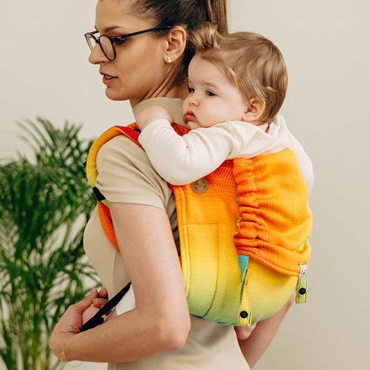 Rainbow Baby Onbuhimo PRO by LennyLamb LennyLamb at Little Zen One