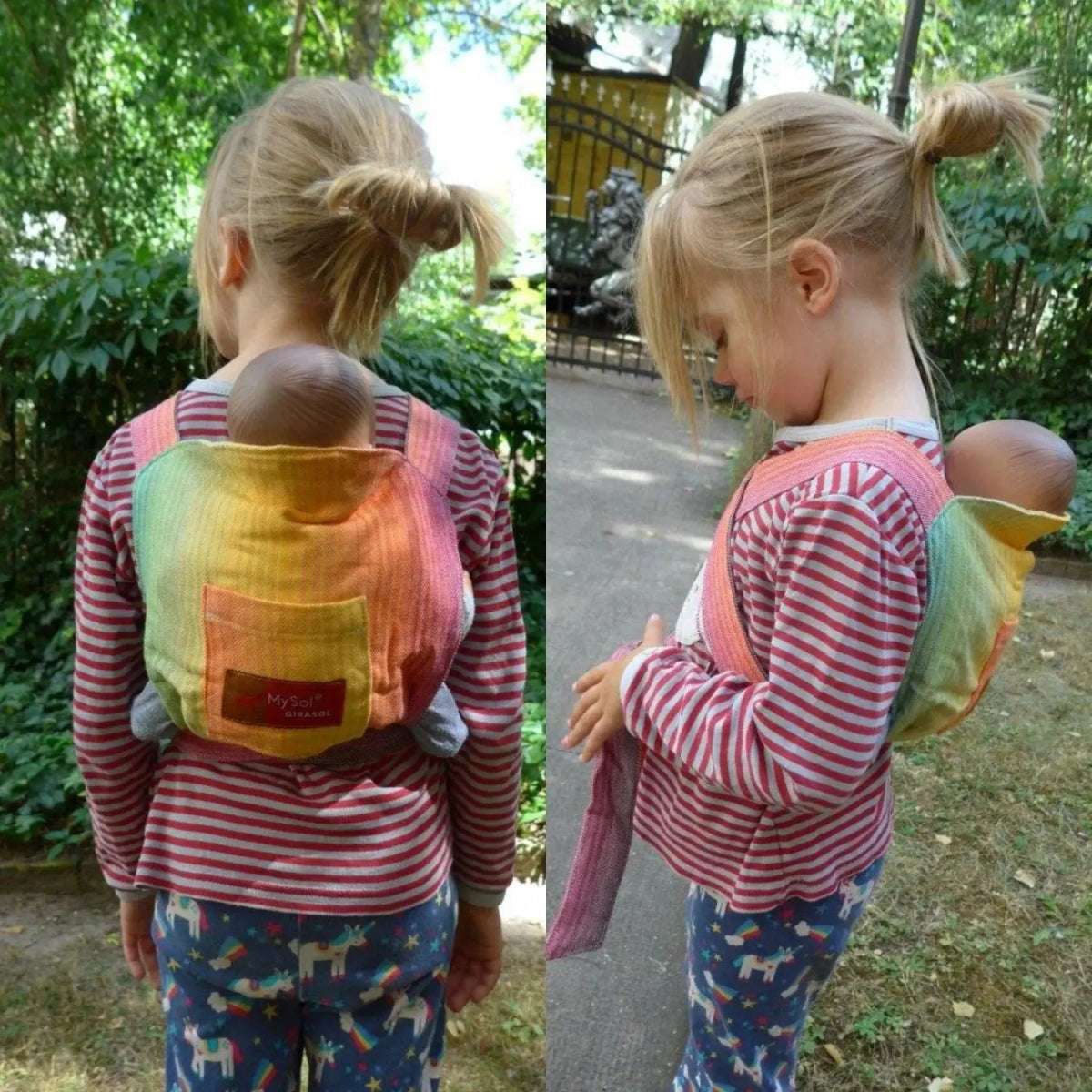 Rainbow Dreamer Mini MySol Doll Carrier by Girasol - Baby Carrier AccessoriesLittle Zen One85522768