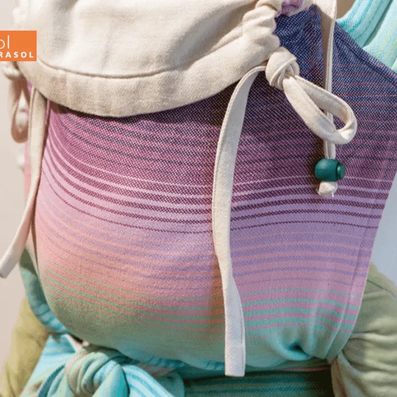 Rainbow Dreamer MySol Half Buckle by Girasol - Half Buckle CarrierLittle Zen One96224913059