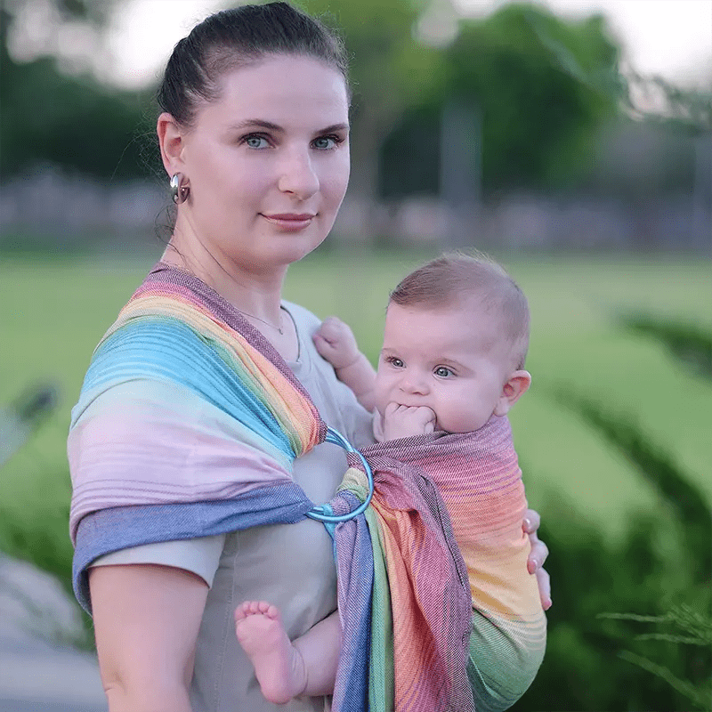 Rainbow Dreamer Ring Sling by Girasol - Ring SlingLittle Zen One55047504