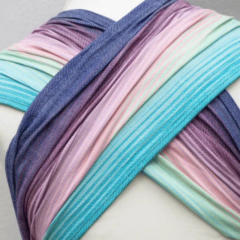 Rainbow Dreamer WrapMySol Half Buckle by Girasol - Half Buckle CarrierLittle Zen One96224913356