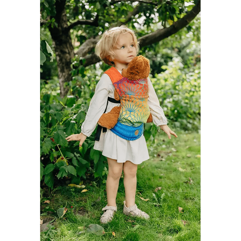 Rainbow Lotus Doll Carrier by LennyLamb Toy Carrier